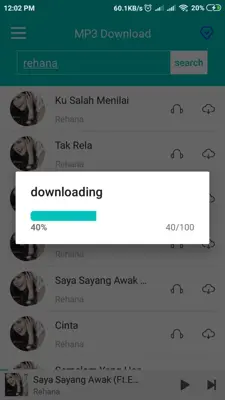 Free Downloader Mp3 Ultimate android App screenshot 2